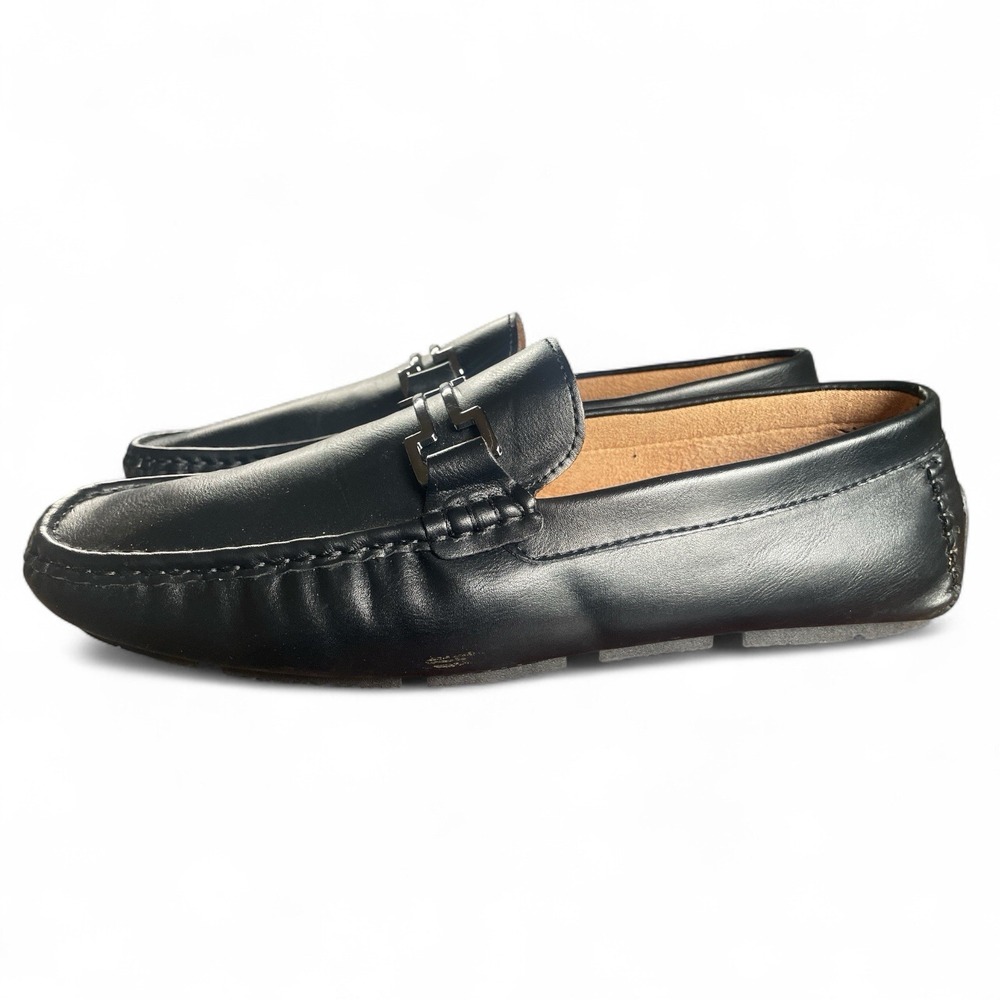 Jousen Casual Slip On Driving Loafers Black, Men's Size  10 M - Picture 2 of 7